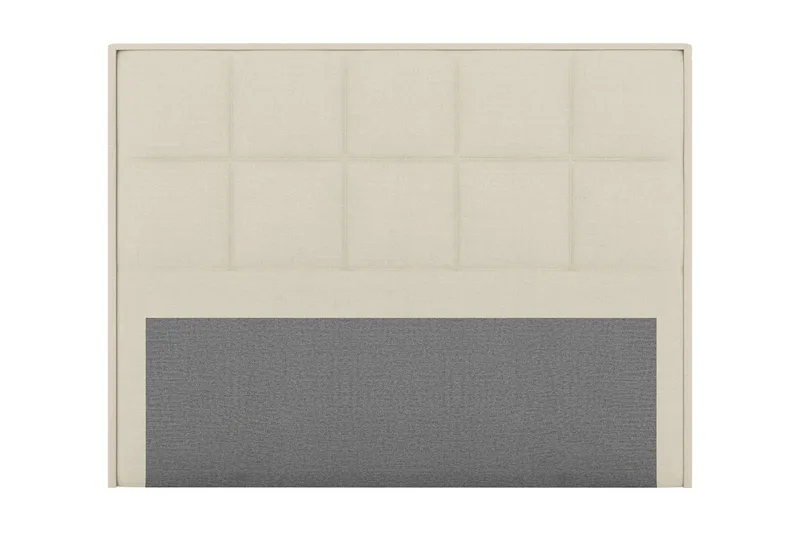 Select sengegavl 180 cm ternet, Beige