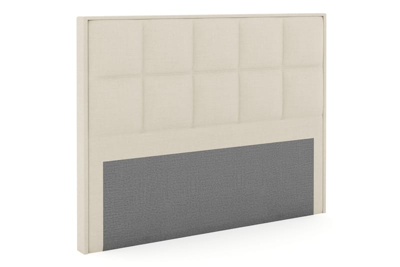 Select sengegavl 180 cm ternet - Beige - Møbler - Senge - Sengetilbehør & sengegavl - Sengegavle