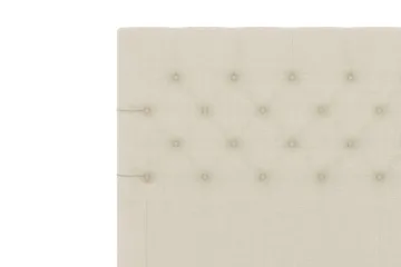 Select sengegavl 210 cm dybt tuftet - Beige - Møbler - Senge - Sengetilbehør & sengegavl - Sengegavle
