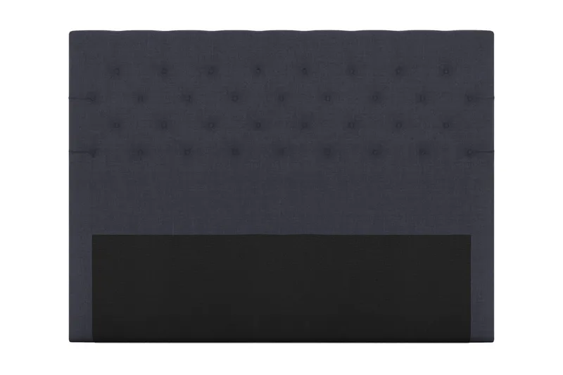 Select sengegavl 210 cm dybt tuftet - Blå - Møbler - Senge - Sengetilbehør & sengegavl - Sengegavle