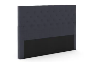 Select sengegavl 210 cm dybt tuftet - Blå - Møbler - Senge - Sengetilbehør & sengegavl - Sengegavle