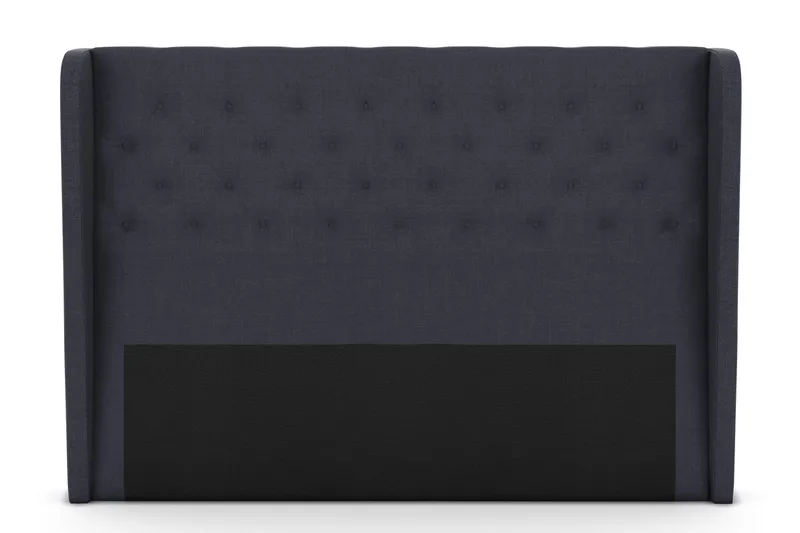 Select sengegavl 210 cm med sider, Blå