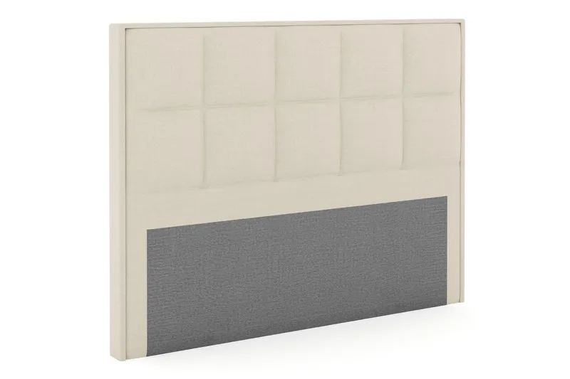 Select sengegavl 210 cm ternet - Beige - Møbler - Senge - Sengetilbehør & sengegavl - Sengegavle