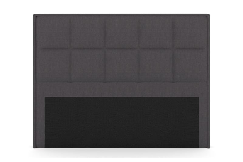 Select sengegavl 210 cm ternet, mørkegrå