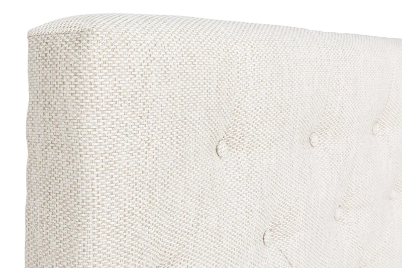 sengegavl 140 cm dybt tuftet - Beige - Møbler - Senge - Sengetilbehør & sengegavl - Sengegavle