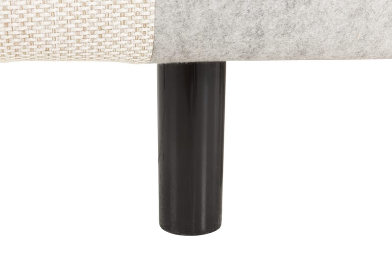 sengegavl 140 cm dybt tuftet - Beige - Møbler - Senge - Sengetilbehør & sengegavl - Sengegavle