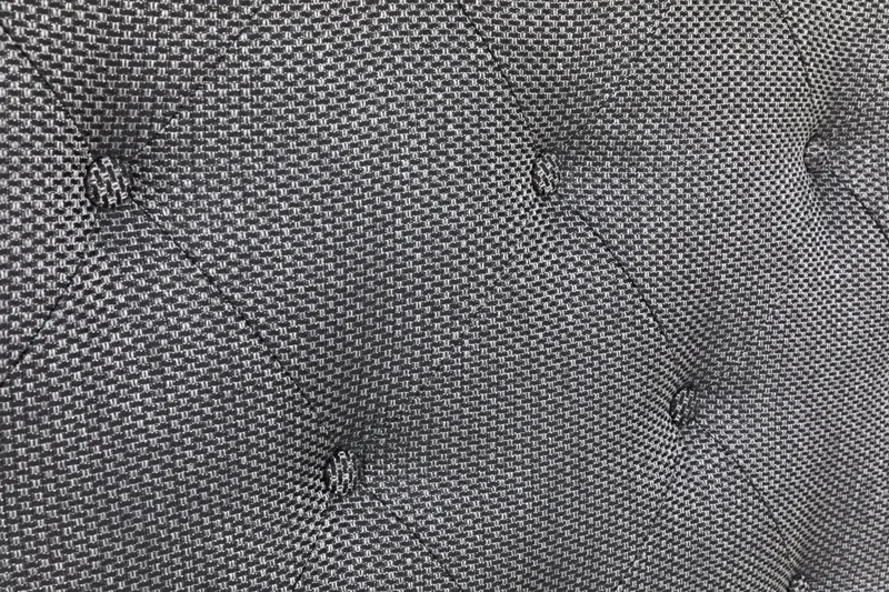 sengegavl 180 cm dybt tuftet - mørkegrå - Møbler - Senge - Sengetilbehør & sengegavl - Sengegavle