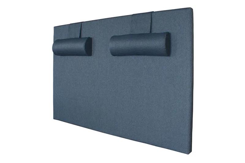 sengegavl 180 cm glat, mørkegrå