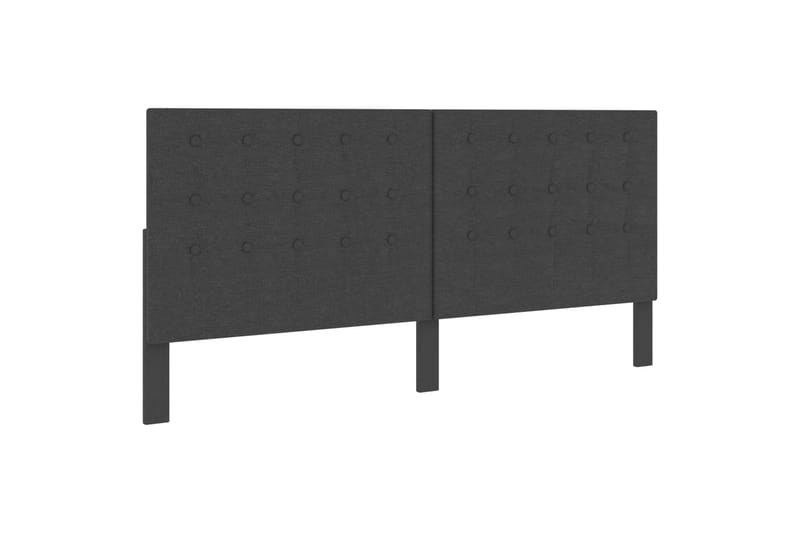 Sengegavl 200X200 cm Stof Mörkegrå - Møbler - Senge - Sengetilbehør & sengegavl - Sengegavle