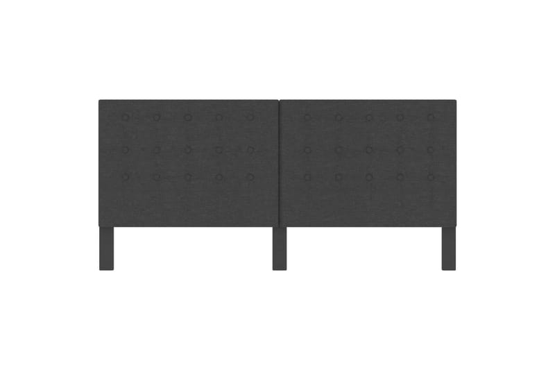Sengegavl 200X200 cm Stof Mörkegrå - Møbler - Senge - Sengetilbehør & sengegavl - Sengegavle