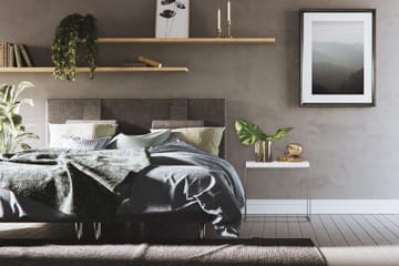 Sengegavl Basic Home Dream Lyx Sengegavl 160 cm Sort 160 - Møbler - Senge - Sengetilbehør & sengegavl - Sengegavle