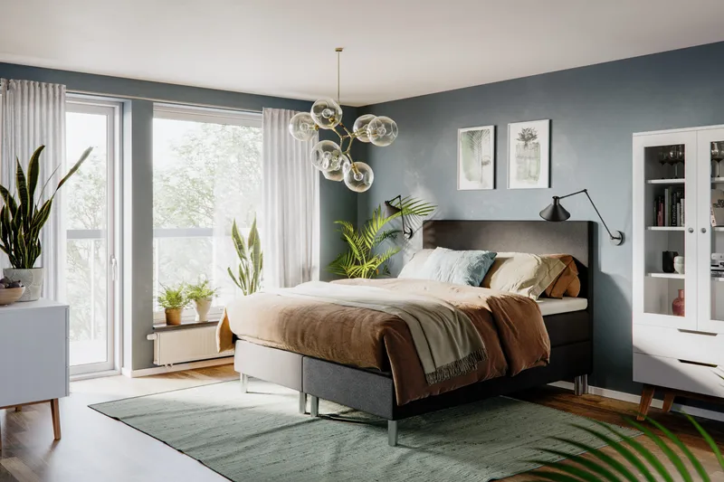 Sleepy Sengegavl 160 cm - Sort - Møbler - Senge - Sengetilbehør & sengegavl - Sengegavle