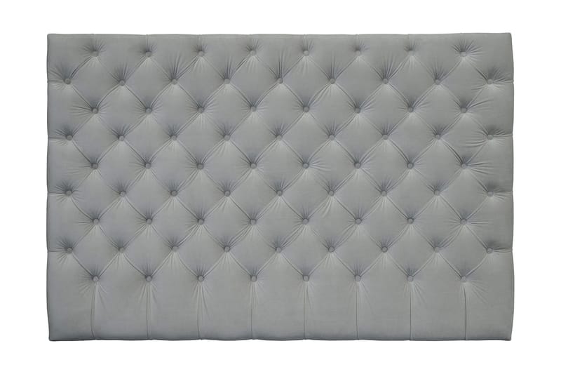 VICTORIA Sengegavl 160 - Lysegrå - Møbler - Senge - Sengetilbehør & sengegavl - Sengegavle