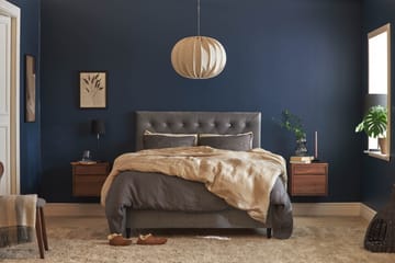 Wall Sengegavel 141x61 cm - Grå - Møbler - Senge - Sengetilbehør & sengegavl - Sengegavle