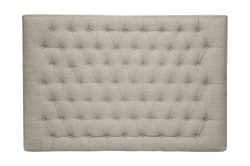 Wynne sengegavl 160 cm, Beige