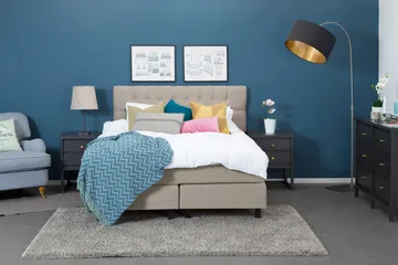 Wynne sengegavl 180 cm - Beige - Møbler - Senge - Sengetilbehør & sengegavl - Sengegavle