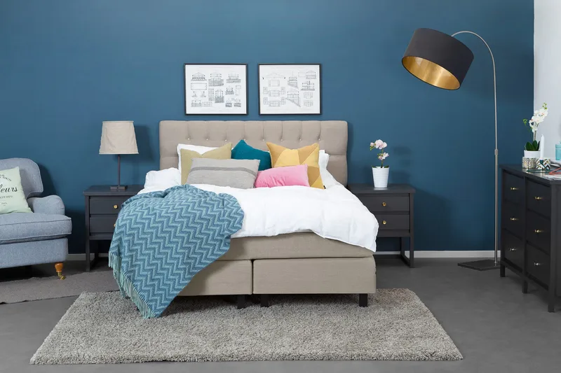 Wynne sengegavl 180 cm - Beige - Møbler - Senge - Sengetilbehør & sengegavl - Sengegavle