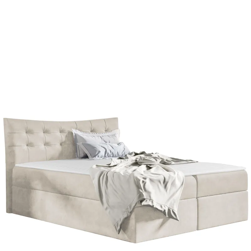 Sirel sengesæt kontinentalseng 160x200 cm, beige