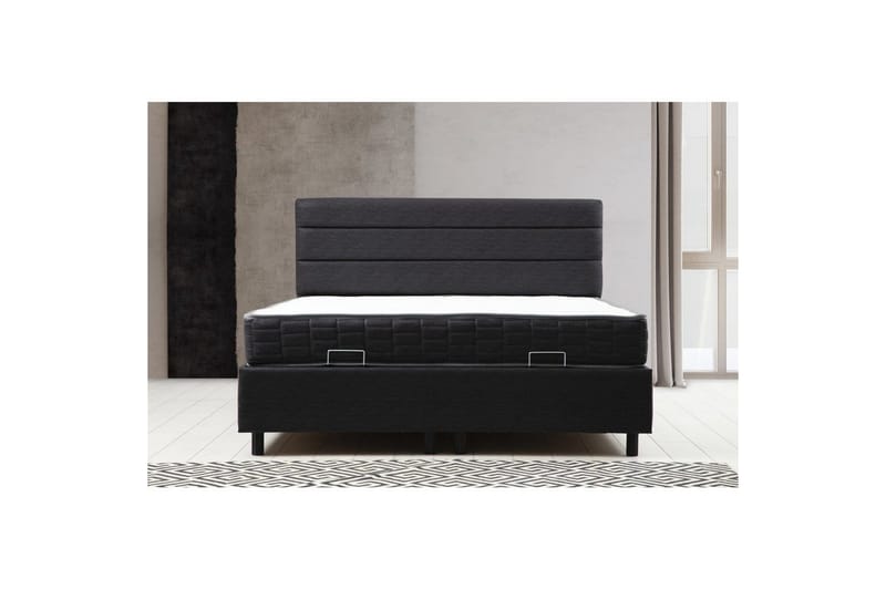 Sonyi Komplet Sengepakke 120x200 cm - Antracit - Møbler - Senge - Komplet sengepakke