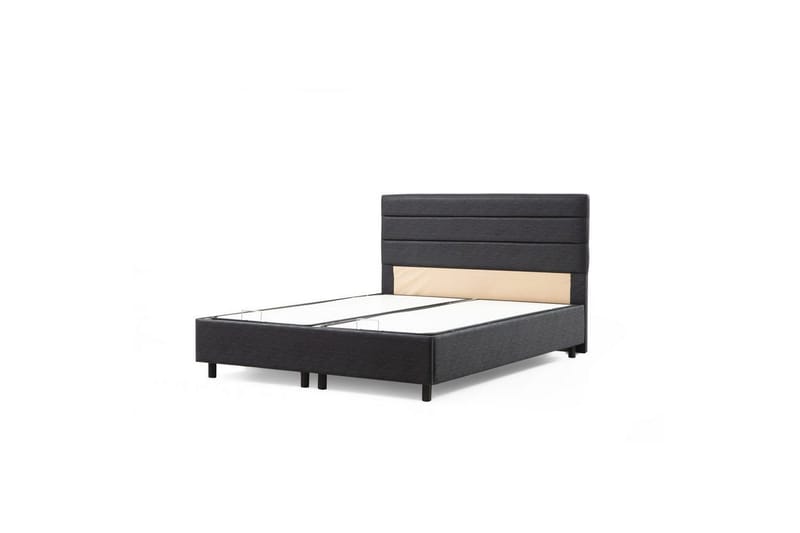 Sonyi Sengepakke Ramme Seng 90x190 cm - Antracit - Møbler - Senge - Komplet sengepakke