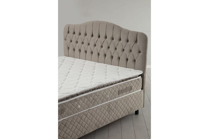 Subash Komplet Sengepakke 140x200 cm - Beige - Møbler - Senge - Komplet sengepakke