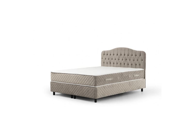 Subash Komplet Sengepakke 150x200 cm - Beige - Møbler - Senge - Komplet sengepakke