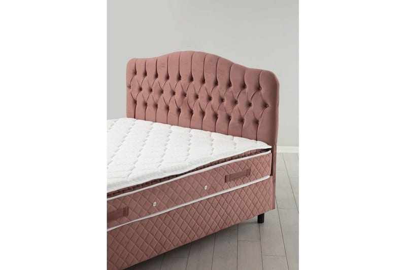 Subash Sengepakke Kontinentalseng 140x200 cm - Blush pink - Møbler - Senge - Komplet sengepakke