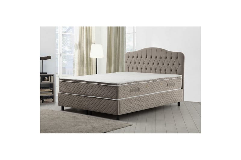 Subato Sengepakke Kontinentalseng 150x200 cm - Beige - Møbler - Senge - Komplet sengepakke