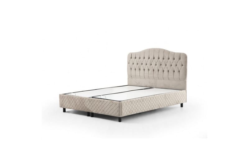 Subato Sengestel 150x200 cm - Beige - Møbler - Senge - Sengeramme & sengestel