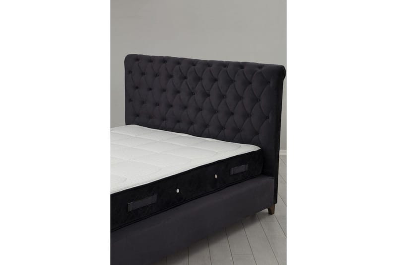 Subra Komplet Sengepakke 160x200 cm - Antracit - Møbler - Senge - Komplet sengepakke