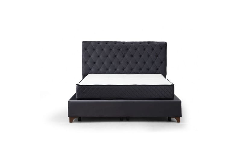 Subra Komplet Sengepakke 160x200 cm - Antracit - Møbler - Senge - Komplet sengepakke