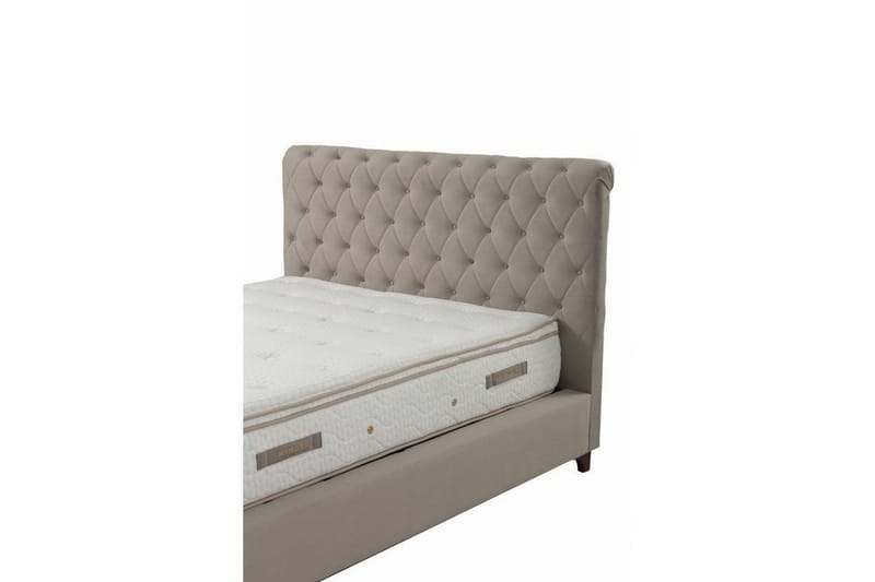 Subra Komplet Sengepakke 160x200 cm - Beige - Møbler - Senge - Komplet sengepakke