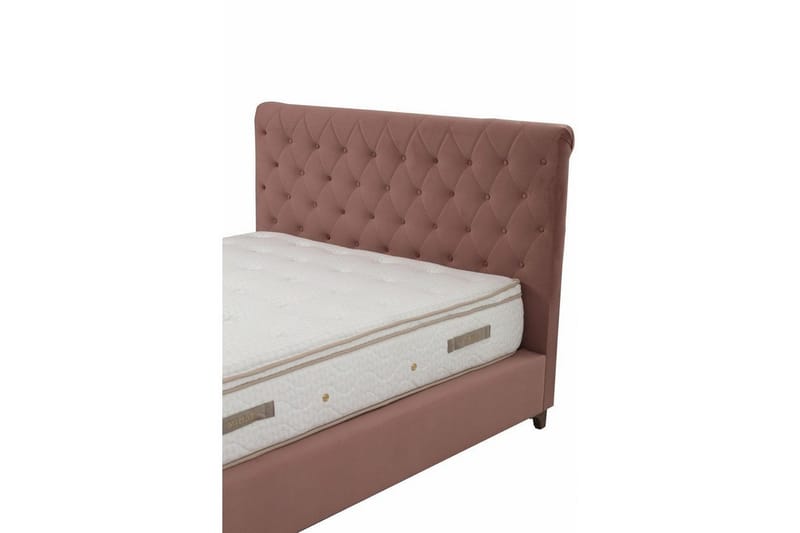 Subra Komplet Sengepakke 160x200 cm - Blush pink - Møbler - Senge - Komplet sengepakke