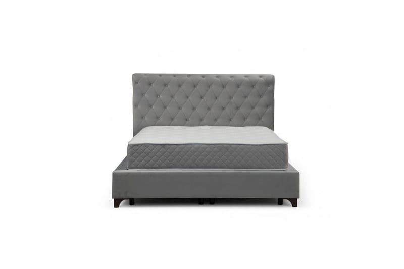 Subra Komplet Sengepakke 160x200 cm - Grå - Møbler - Senge - Komplet sengepakke