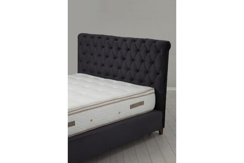 Subra Komplet Sengepakke 160x200 cm - Sort - Møbler - Senge - Komplet sengepakke