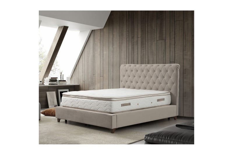 Subra komplet sengepakke - Beige - Møbler - Senge - Komplet sengepakke