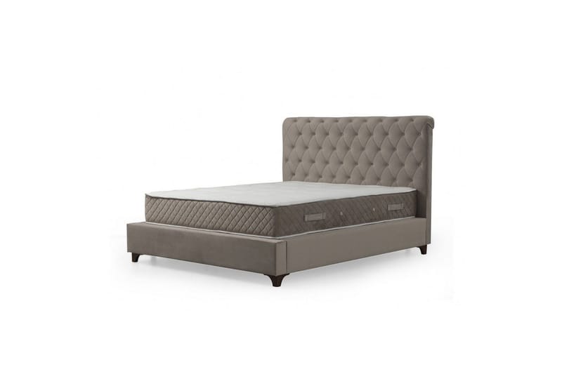 Subra Seng Pakke Ramme Seng 160x200 cm - Beige - Møbler - Senge - Komplet sengepakke