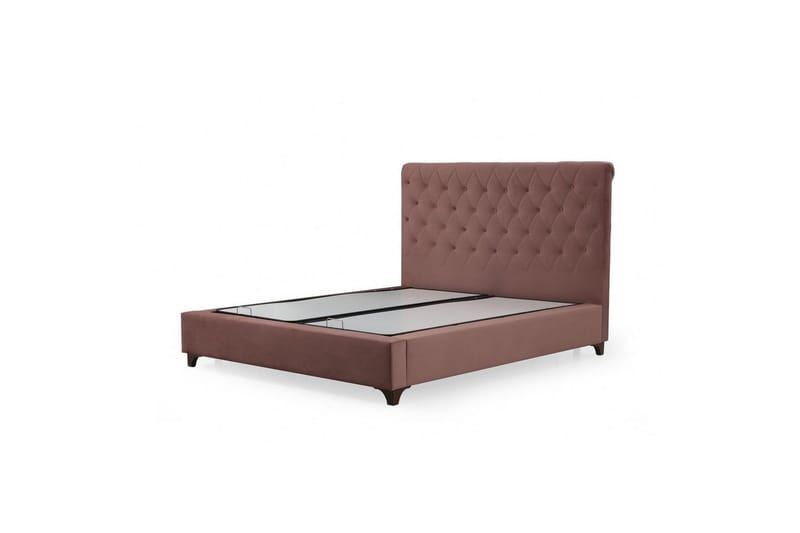 Subra Sengestel 160x200 cm - Blush pink - Møbler - Senge - Sengeramme & sengestel