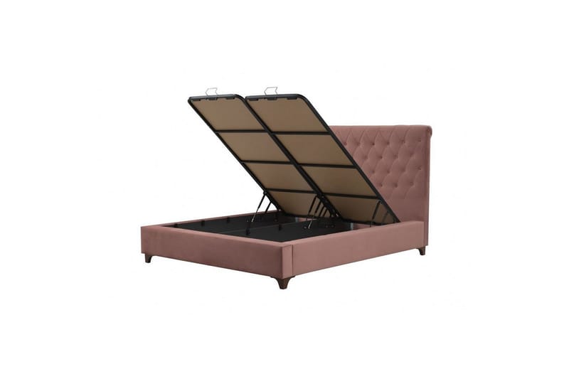 Subra Sengestel 160x200 cm - Blush pink - Møbler - Senge - Sengeramme & sengestel