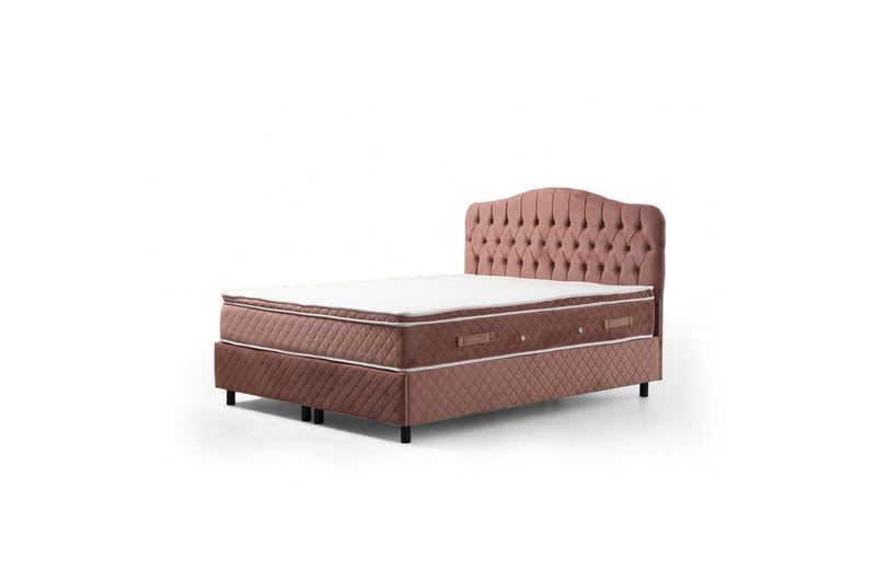 Sufiya Komplet Sengepakke - Blush pink - Møbler - Senge - Komplet sengepakke