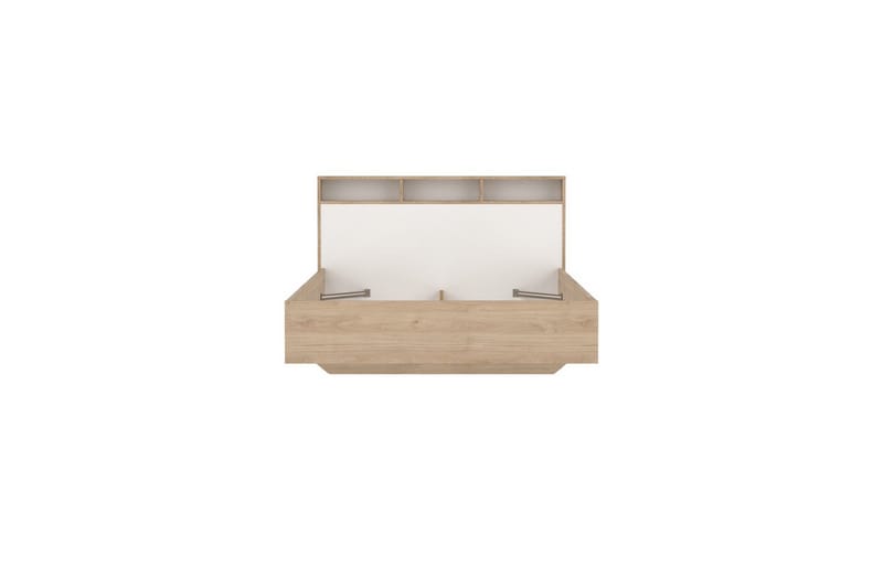 Sumita Sengestel 140x190 cm - Natur/Hvid - Møbler - Senge - Sengeramme & sengestel