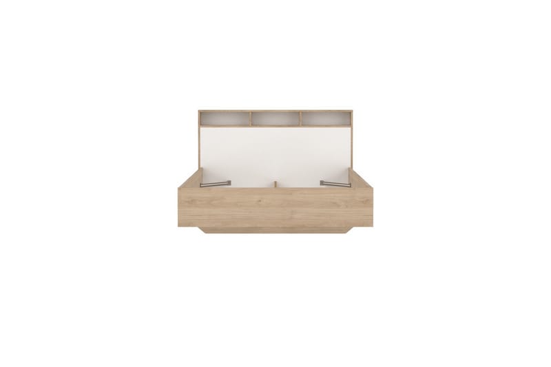 Sumita Sengestel 140x190 cm - Natur/Hvid - Møbler - Senge - Sengeramme & sengestel