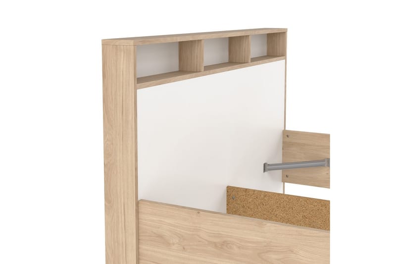 Sumita Sengestel 140x190 cm - Natur/Hvid - Møbler - Senge - Sengeramme & sengestel