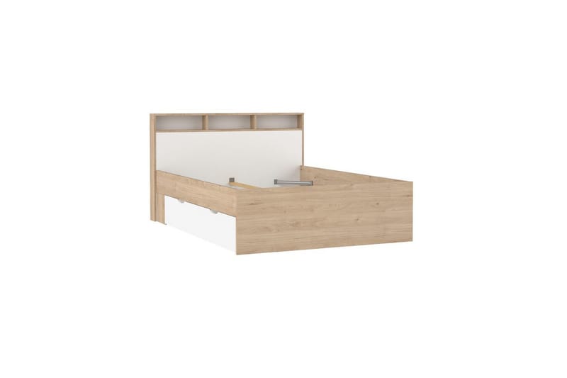 Sumita Sengestel 140x190 cm - Natur/Hvid - Møbler - Senge - Sengeramme & sengestel