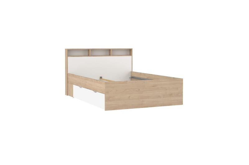 Sumita Sengestel 140x200 cm - Natur/Hvid - Møbler - Senge - Sengeramme & sengestel