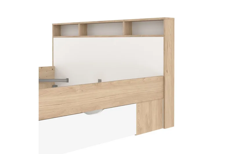 Sumita Sengestel 160x200 cm - Natur/Hvid - Møbler - Senge - Sengeramme & sengestel