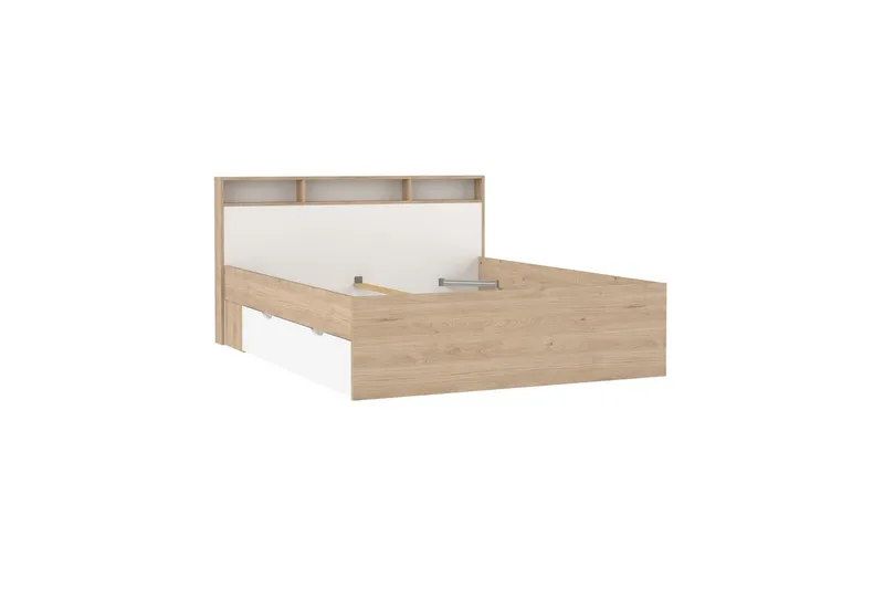 Sumita Sengestel 160x200 cm - Natur/Hvid - Møbler - Senge - Sengeramme & sengestel