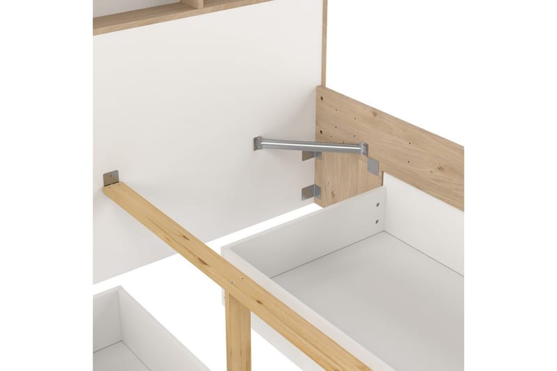 Sumita Sengestel 160x200 cm - Natur/Hvid - Møbler - Senge - Sengeramme & sengestel