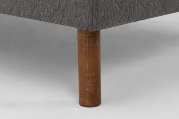 Sundborn boksseng 105x200 middel/hård Latex - Grå - Møbler - Senge - Enkeltsenge