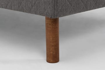 Sundborn Boksseng 80x200 Middelfast Memory - Grå - Møbler - Senge - Enkeltsenge